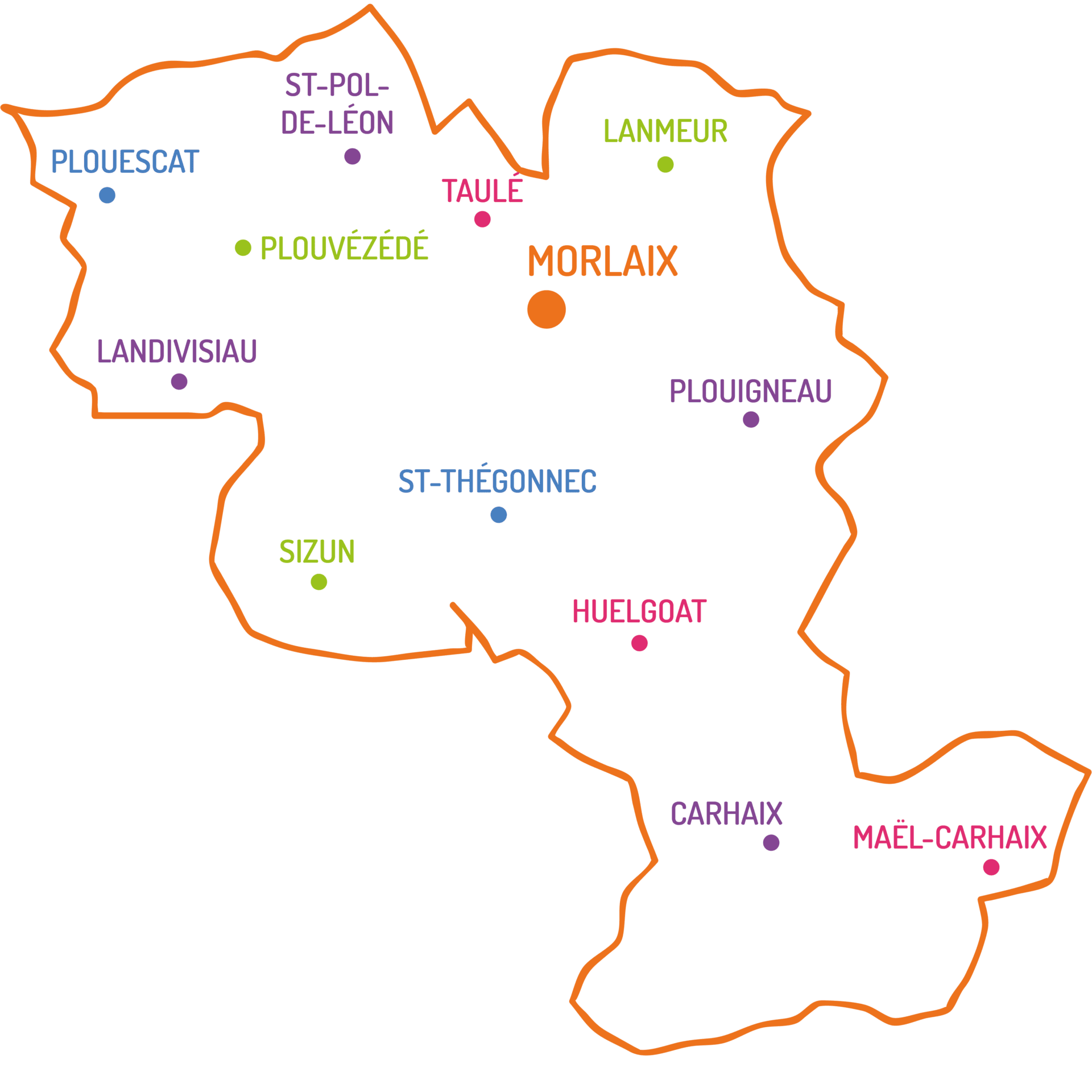 secteur de morlaix