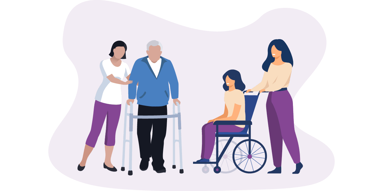 personnes agÉes & personnes handicapÉes