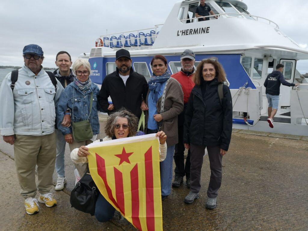 arrivée île de batz